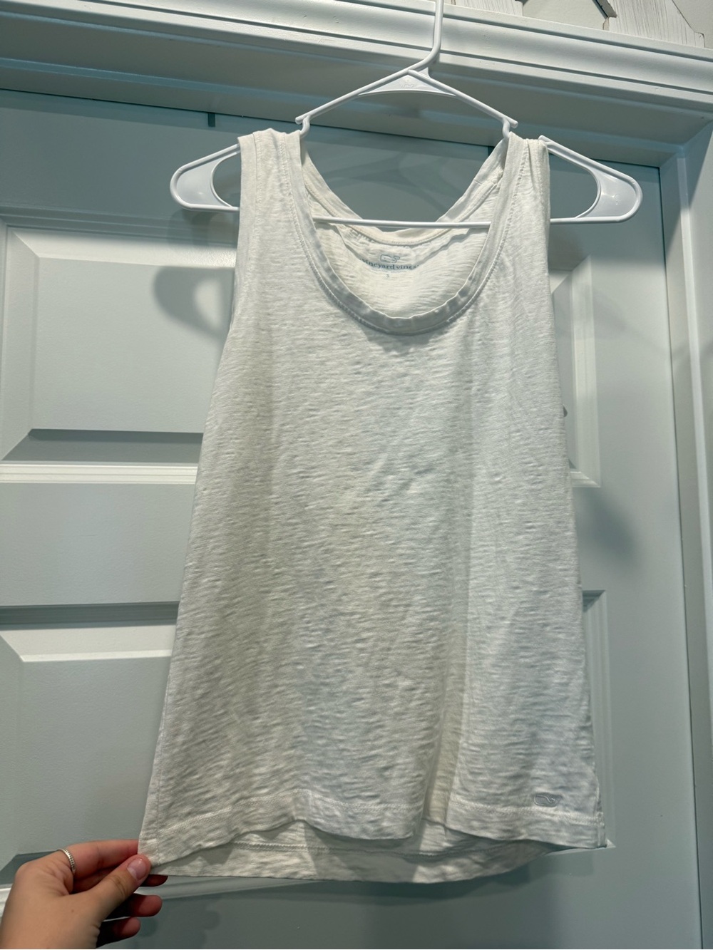 Vineyard Vines White Women's Tank